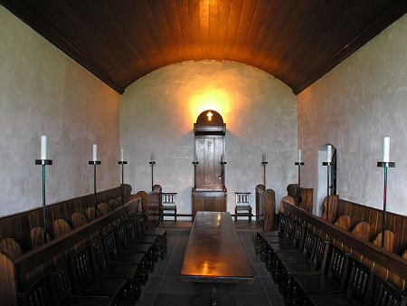 Interior of the Chapel, Looking West