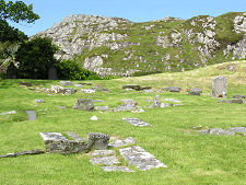 Relig Odhráin, Looking West