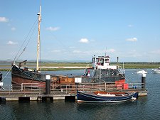 Spartan at its Moorings