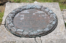 Woodrow Wilson's Plaque