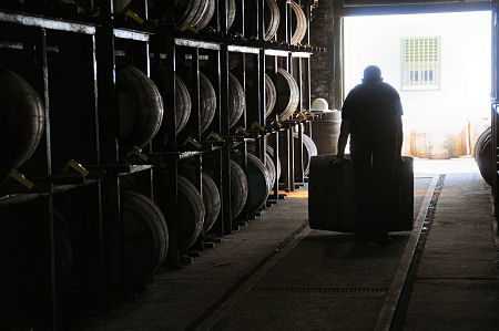 A Cask Heads Off For Bottling