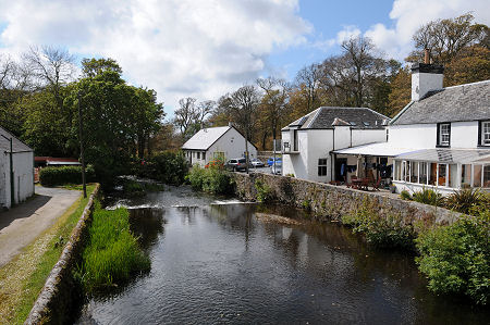 View from the Bridge Over the River Sorn