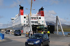 Unloading at Port Askaig