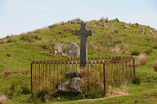 The Thief's Cross in its Enclosure