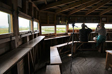 Interior of the Hide