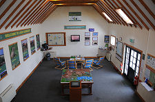 Inside the Visitor Centre