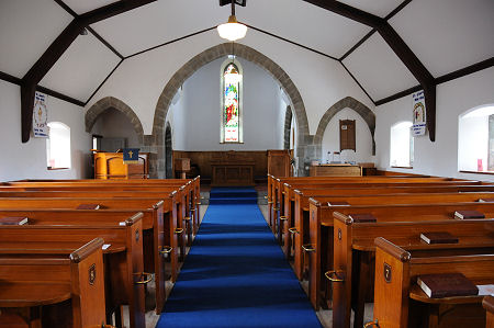 Interior of the Church, Looking East