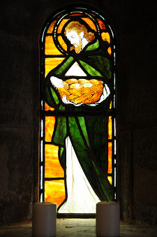One of the Stained Glass Windows