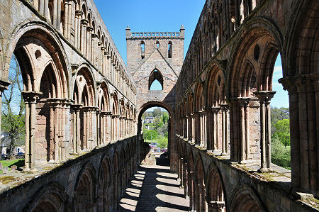 Jedburgh Abbey Church from the West
