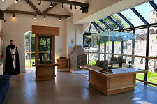 Inside the Visitor Centre