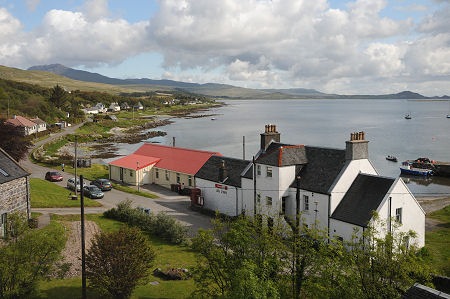 Looking North Along the Village