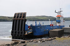 Arriving at Feolin on Jura