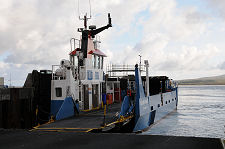 Using the Linkspan at Port Askaig