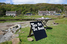 Tea on the Beach at Inverlussa