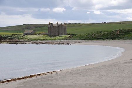 Freswick Bay and Freswick Castle from the North