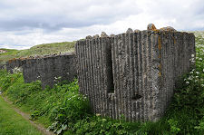 Tank Traps Above the Beach