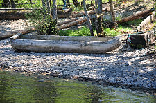 Wooden Canoe