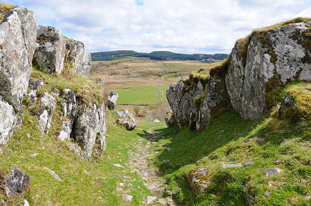 Looking Down the Rocky Defile
