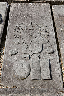 Family Crest in Poltalloch Enclosure