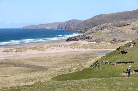 Sandwood Bay, Looking North Towards Cape Wrath