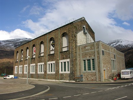 The Ice Factor, With The Snow-Topped Mamores in the Background