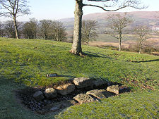 Drain on North Slope of Bar Hill