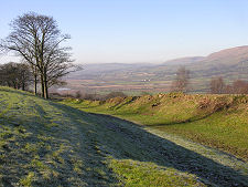 Antonine Wall Ditch, Looking West