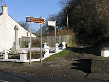 Start of Track in Twechar