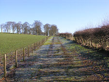 The Track Approaching Bar Hill