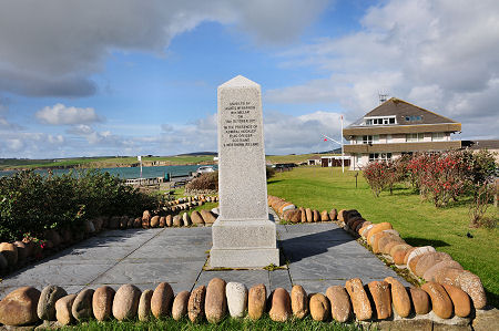 Obelisk in Memorial Garden