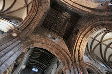Looking Up in the Crossing