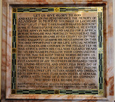 Memorial to Alasdair Murray