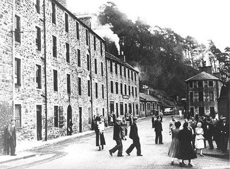 New Lanark in the 1950s (Image Courtesy New Lanark)
