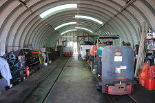 Inside the Engine Shed