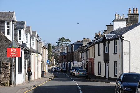 Lesmahagow's Main Street, Abbeygreen, Looking North