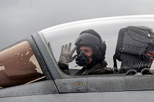 Tornado Gr4 Arriving at Leuchars