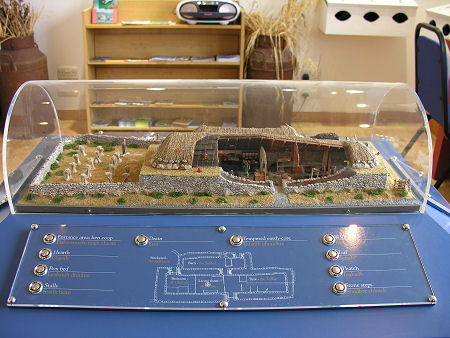 Blackhouse Cutaway in the Visitor Centre