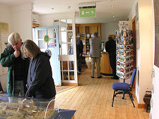 Interior of Visitor Centre