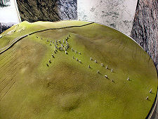 Visitor Centre Model of Stones