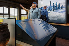 Inside the Visitor Centre