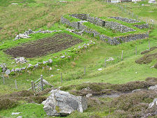 Old Blackhouse Below Broch