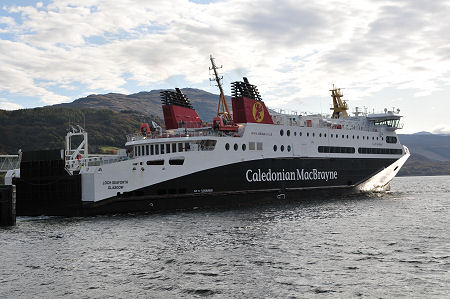 MV Loch Seaforth Leaving Ullapool