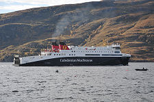 MV Loch Seaforth in Loch Broom