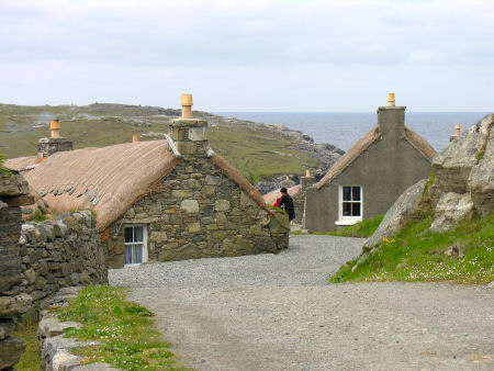 A Group of the Vilage Blackhouses