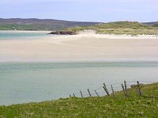 Uig Beach from Carnais