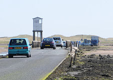 The Tide can Reach the Top Step of the Refuge