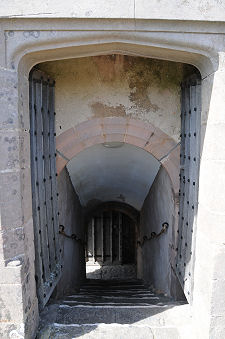 Looking Down the Entrance Stairs