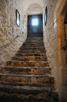 Stairs to Upper Battery