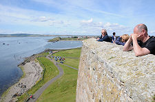 View of the Village from the Castle
