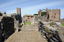 Church from the Domestic Quarters 